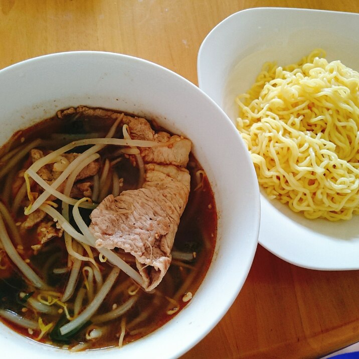 ワカメラーメンでつけ麺